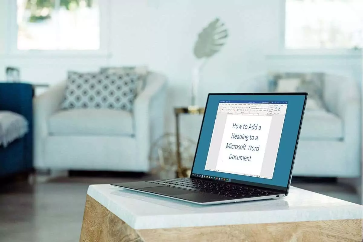 xem trước-media-Featured-HeadingWordLaptop - Bộ phận trợ giúp Geek Cách thêm tiêu đề vào tài liệu Microsoft Word hình ảnh 1