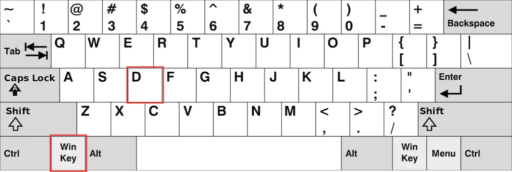 10-Show-Desktop-Shortcut.svg_ - Help Desk Geek Cách xem nhanh màn hình nền của bạn trên Windows 11 image 7