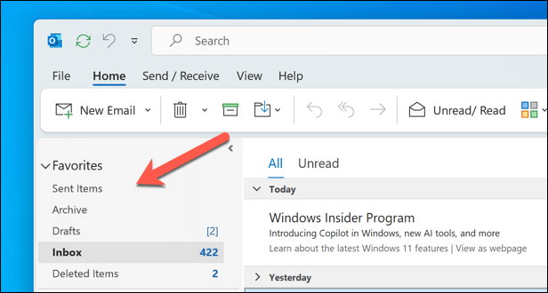 cách xóa-yêu thích-thư mục-trong-microsoft-outlook-2-nén - Help Desk Geek Cách xóa thư mục yêu thích trong Microsoft Outlook hình 2