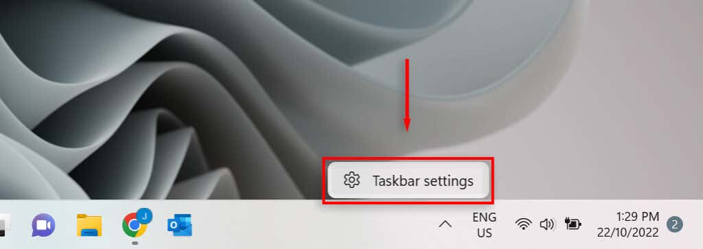 ott-how-to-remove-the-chat-app-from-the-windows-11-taskbar-1-nén - Help Desk Geek Cách xóa ứng dụng trò chuyện khỏi thanh tác vụ Windows 11 ảnh 2