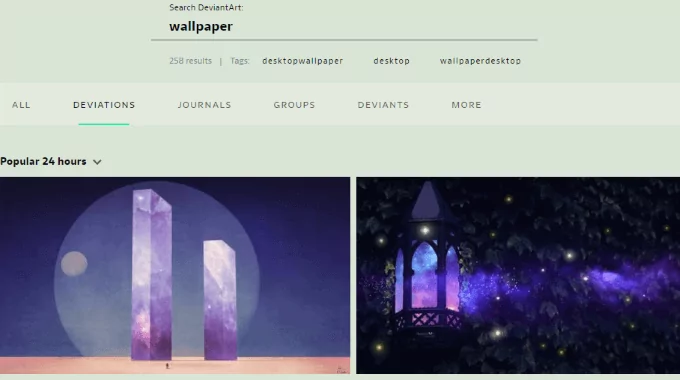 deviantart - Bộ phận trợ giúp Geek Hình nền thẩm mỹ cho máy tính: 6 trang web tốt nhất để tải chúng xuống ngay bây giờ ảnh 2