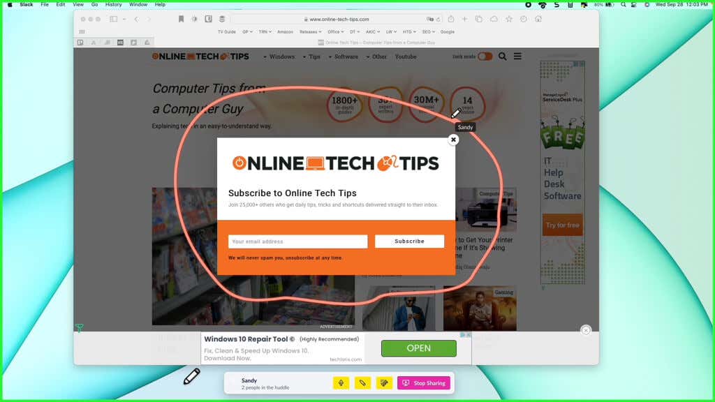 cái gì là một cuộc trò chuyện nhóm khi lười biếng và cách sử dụng nó được nén 13 - Mẹo công nghệ trực tuyến Chia sẻ màn hình của bạn dưới dạng hình ảnh trò chuyện nhóm 4