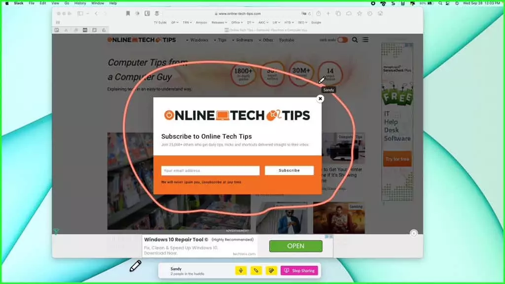 cái gì là một cuộc trò chuyện nhóm khi lười biếng và cách sử dụng nó được nén 13 - Mẹo công nghệ trực tuyến Chia sẻ màn hình của bạn dưới dạng hình ảnh trò chuyện nhóm 4