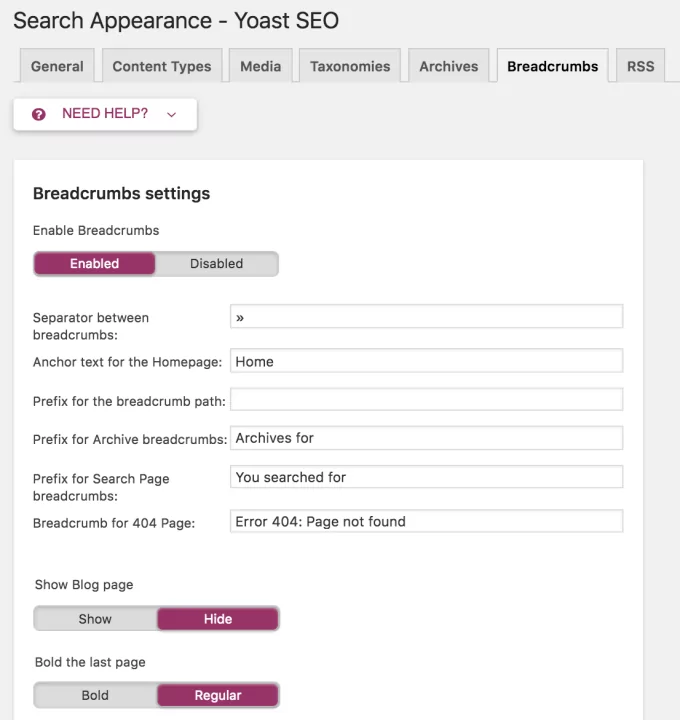 Yoast-Breadcrumbs - Mẹo công nghệ trực tuyến Yoast SEO hình ảnh