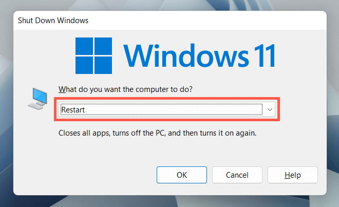 10 cách tắt và khởi động lại windows-11-pc-4-nén - Help Desk Geek 10 cách tắt và khởi động lại PC Windows 11 image 4