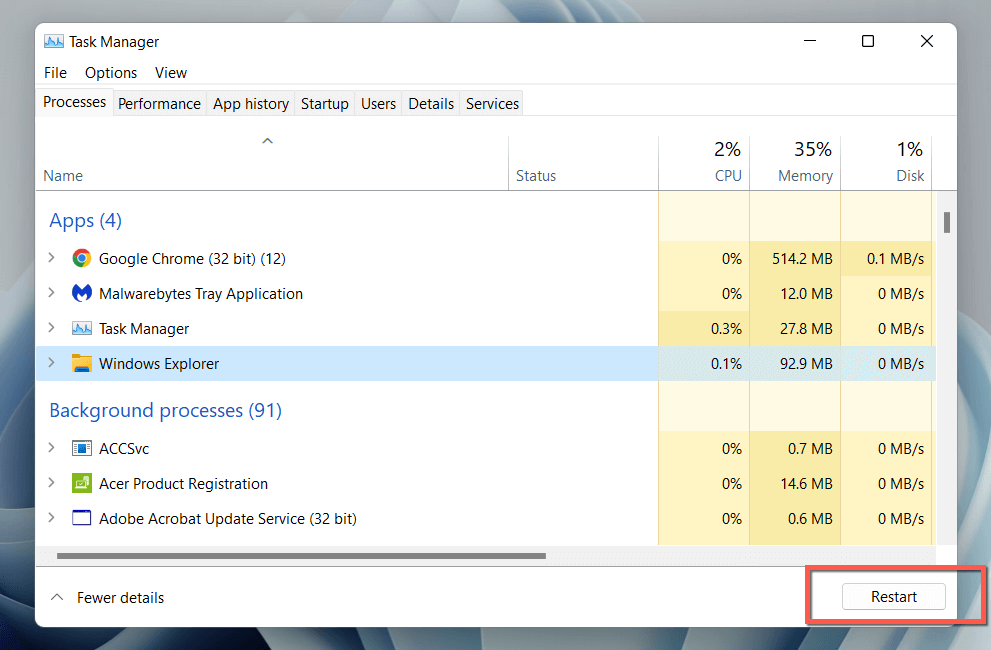 13 cách sửa-windows-11-kéo-và-thả-không hoạt động-4-nén - Help Desk Geek 13 Cách Khắc Phục Tính năng Kéo Và Thả Windows 11 Không Hoạt Động Hình 4