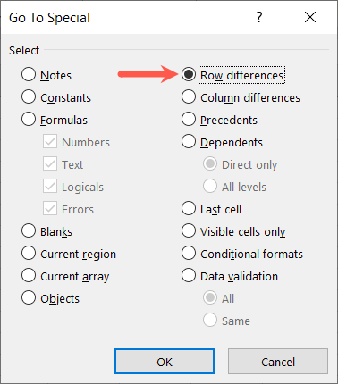làm thế nào để so sánh-hai-columns-in-microsoft-excel-7-nén - Bộ phận trợ giúp Geek Cách so sánh hai cột trong Microsoft Excel hình 7