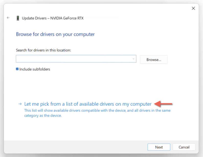 cách khôi phục hoặc gỡ cài đặt-nvidia-drivers-in-windows-11-9-nén - Help Desk Geek Cách khôi phục hoặc gỡ cài đặt trình điều khiển NVIDIA trong Windows 11 hình 9