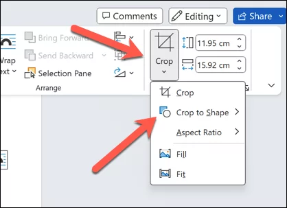 cách cắt ảnh-in-microsoft-word-5-nén - Help Desk Geek Cách cắt ảnh trong Microsoft Word image 5