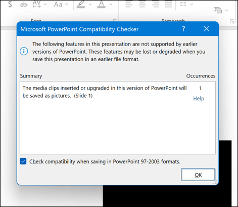 cách khắc phục không thể phát-media-lỗi-trong-powerpoint-7-nén - Help Desk Geek Cách khắc phục lỗi “Cannot Play Media” trong PowerPoint ảnh 7