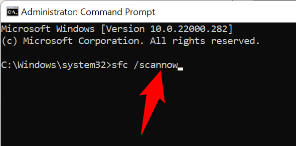 14-windows-sfc-command - Bộ phận trợ giúp Geek Cách khắc phục Windows 11 File Explorer Hình ảnh phản hồi chậm hoặc không phản hồi 14