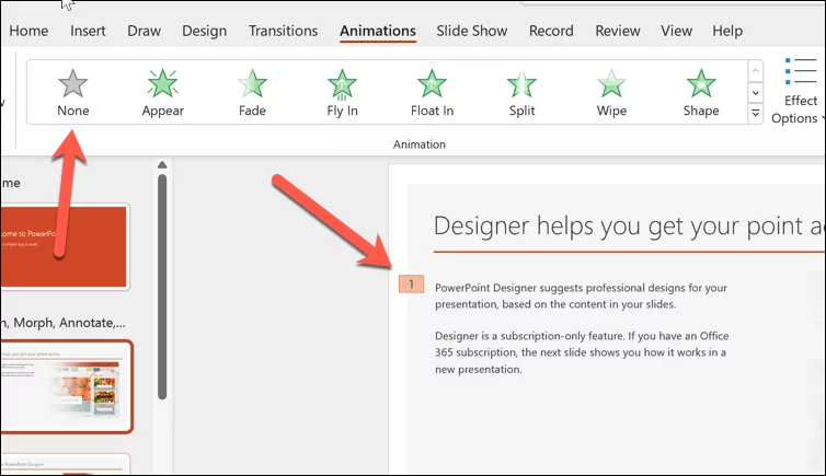 cách thay đổi hoặc xóa-hoạt ảnh khỏi-powerpoint-slide-5-nén - Help Desk Geek Cách thay đổi hoặc xóa ảnh động khỏi PowerPoint Slides ảnh 5