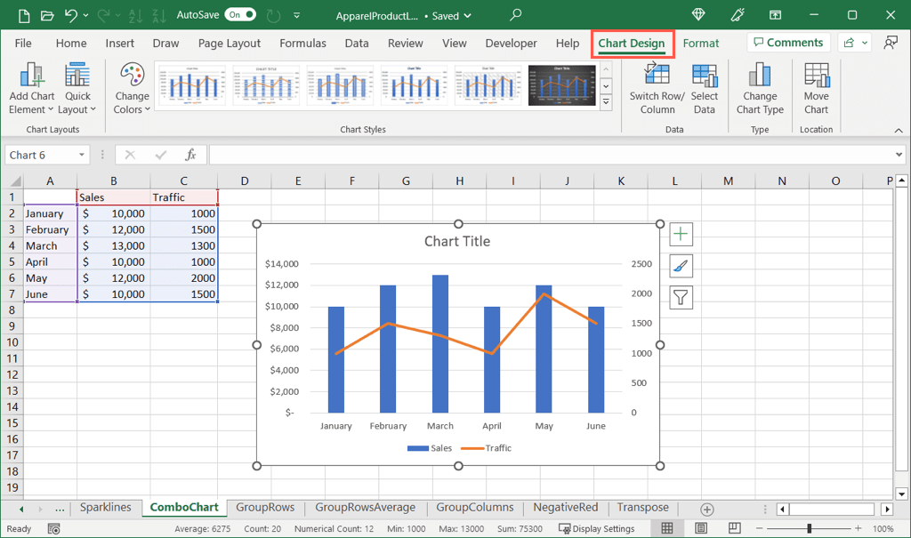 cách tạo-a-combo-chart-in-microsoft-excel-9-nén - Help Desk Geek Cách tạo biểu đồ kết hợp trong Microsoft Excel hình 10