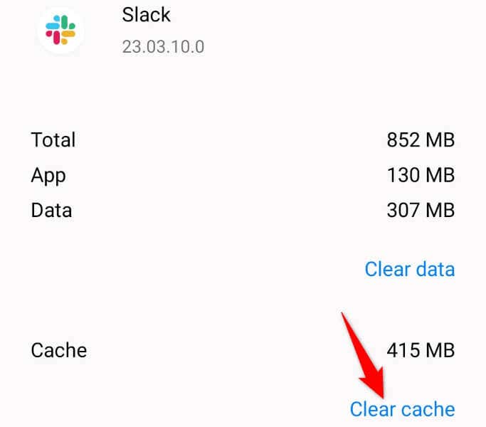 7 cách sửa lỗi chùng thông báo không hoạt động được nén 13 - Mẹo công nghệ trực tuyến Sửa chữa hoặc xóa tệp bộ nhớ cache của Slack hình 2