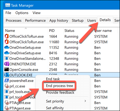cách khởi động lại-microsoft-outlook-windows-and-mac-4-nén - Bộ phận trợ giúp Geek Cách khởi động lại Microsoft Outlook (Windows và Mac) hình 4