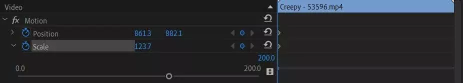cách tạo hiệu ứng phóng to hoặc thu nhỏ trong adobe-premiere-7-nén - Mẹo kỹ thuật trực tuyến Cách Zoom In Nhiều Điểm Trong Một Clip Ảnh