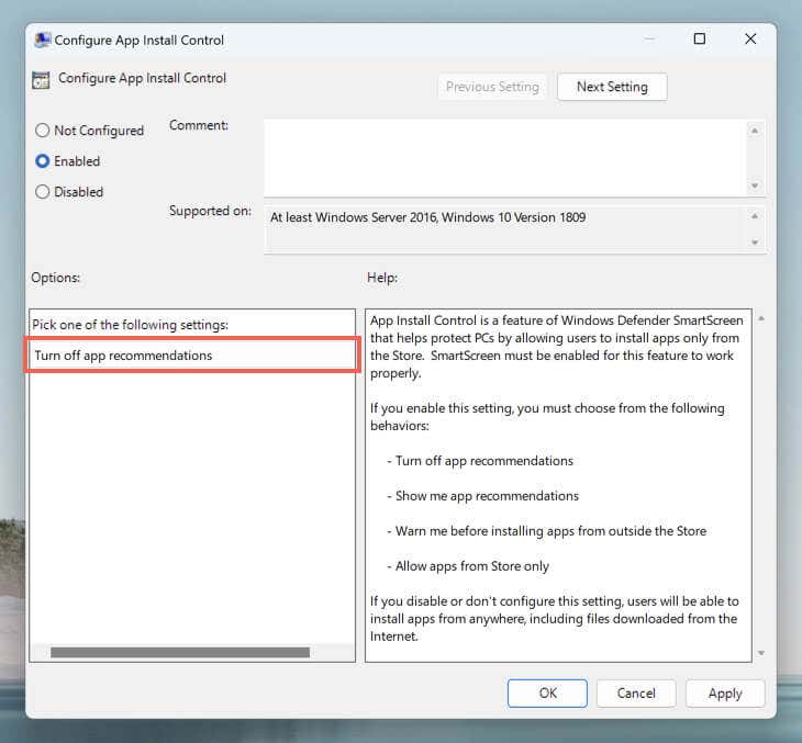 cách tắt-microsoft-verified-app-warning-in-windows-11-8-nén - Help Desk Geek Cách rẽ Off Cảnh báo ứng dụng đã được Microsoft xác minh trong Windows 11 image 8