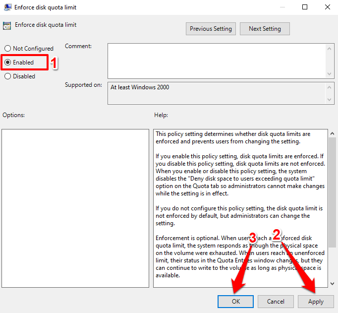 image-49 - Help Desk Geek Cách đặt hạn ngạch đĩa cho người dùng trong Windows 11 hình 30