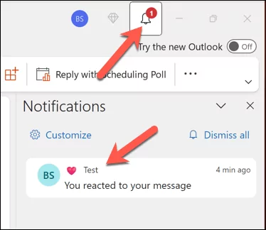 cách sử dụng-phản ứng-trong-microsoft-outlook-6-nén - Help Desk Geek Cách sử dụng Reactions trong Microsoft Outlook hình 6