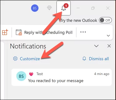 cách sử dụng-phản ứng-trong-microsoft-outlook-7-nén - Bộ phận trợ giúp Geek Cách sử dụng Reactions trong Microsoft Outlook ảnh 7