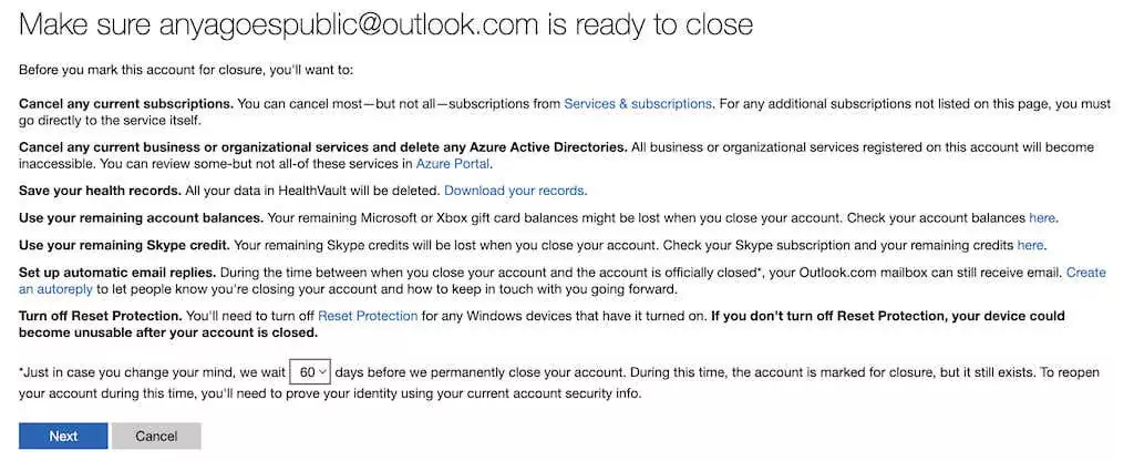cách đóng hoặc xóa-your-outlook-tài khoản-5-nén - Help Desk Geek Cách đóng hoặc xóa tài khoản Outlook của bạn hình 5