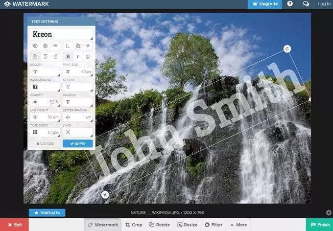 hình mờ-ws - Mẹo công nghệ trực tuyến Hình ảnh Watermark.ws (Trực tuyến)