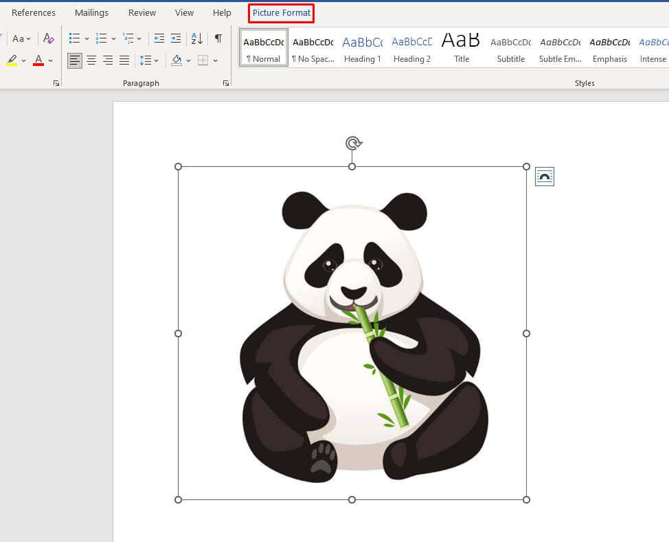 cách xoay hình ảnh trong microsoft-word-4 được nén - Help Desk Geek Cách xoay ảnh trong Microsoft Word image 4