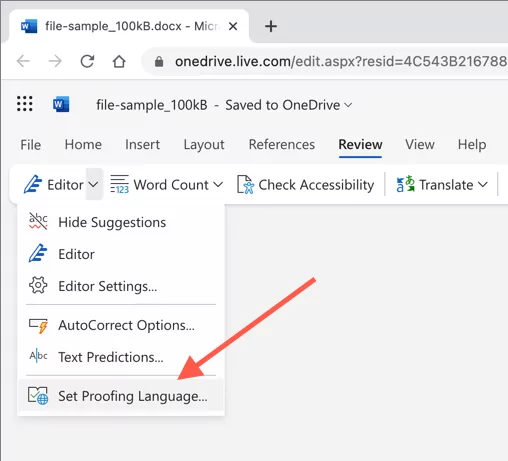 cách thay đổi ngôn ngữ-trong-microsoft-word-23-nén - Bộ phận trợ giúp Geek Cách thay đổi ngôn ngữ trong Microsoft Word hình 23