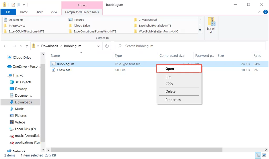 cách tạo bong bóng-chữ-trong-microsoft-word-8-nén - Help Desk Geek Cách tạo chữ bong bóng trong Microsoft Word hình 9