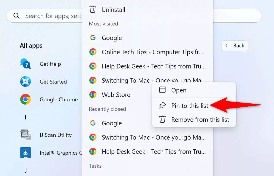 cách kiểm soát những gì xuất hiện khi nhảy-danh sách-trong-windows-11-6-nén - Help Desk Geek Cách kiểm soát những gì xuất hiện trên Windows 11 Jump List hình 7