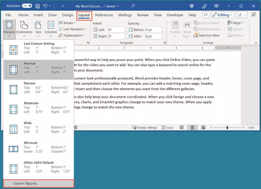 gutter-marginposition-in-microsoft-word-all-bạn-cần-biết-4-nén - Help Desk Geek Lề/Vị trí lề trong Microsoft Word: Tất cả những điều bạn cần biết hình 4
