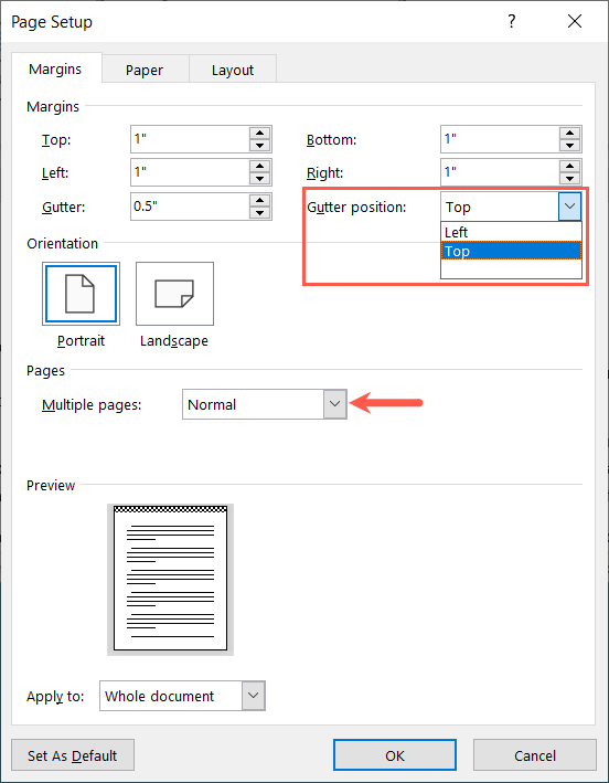 gutter-marginposition-in-microsoft-word-all-bạn-cần-biết-6-nén - Help Desk Geek Lề/Vị trí lề trong Microsoft Word: Tất cả những điều bạn cần biết hình 6