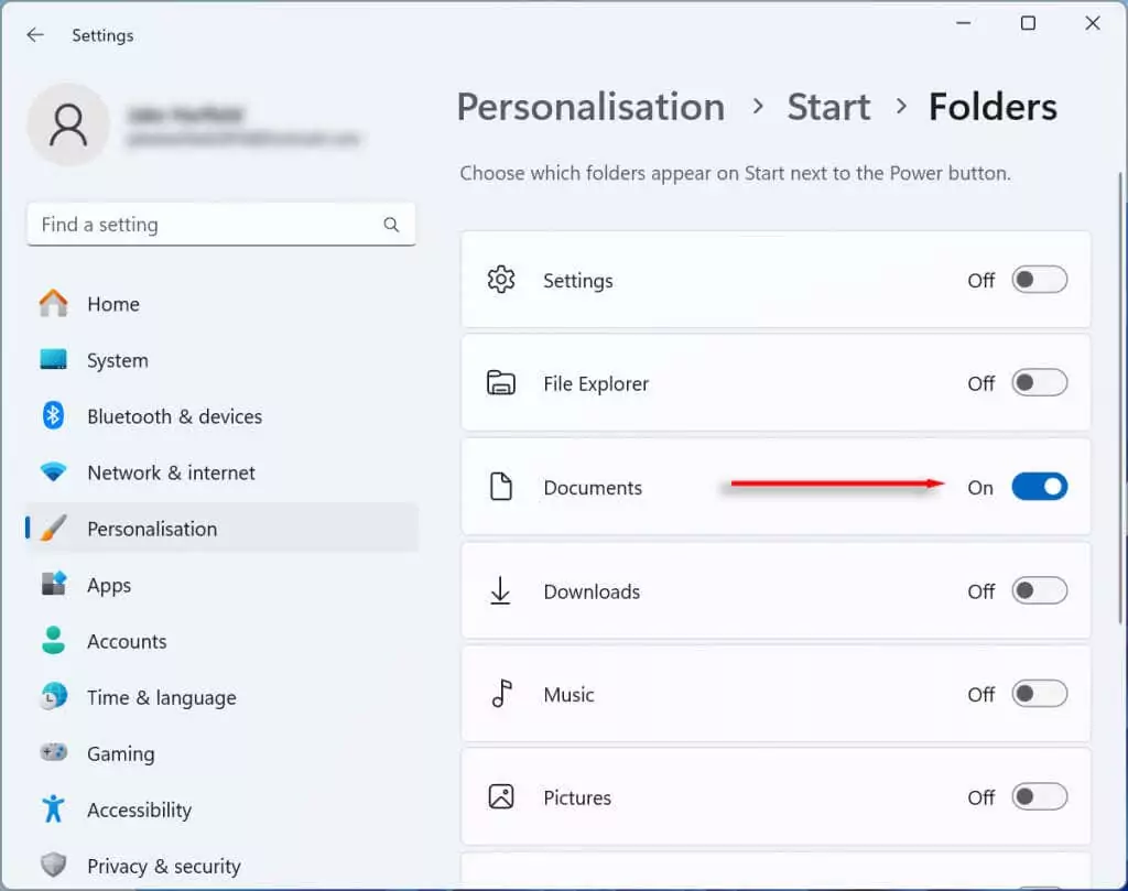 cách thêm-system-folders-to-the-bottom-of-the-windows-11-start-menu-4-nén - Help Desk Geek Bật thư mục hệ thống