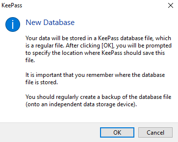 keepass6 - Mẹo công nghệ trực tuyến Thiết lập KeePass lần đầu tiên ảnh 6