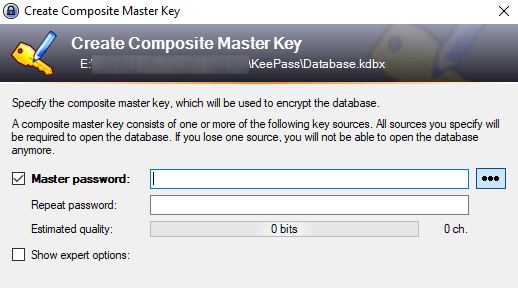 keepass8 - Mẹo công nghệ trực tuyến Thiết lập KeePass lần đầu tiên ảnh 8