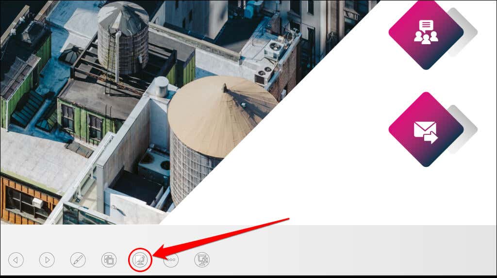 cách hiển thị-đen-trắng-trượt trong powerpoint-5 nén - Help Desk Geek Cách hiển thị slide đen hoặc trắng trong PowerPoint ảnh 5
