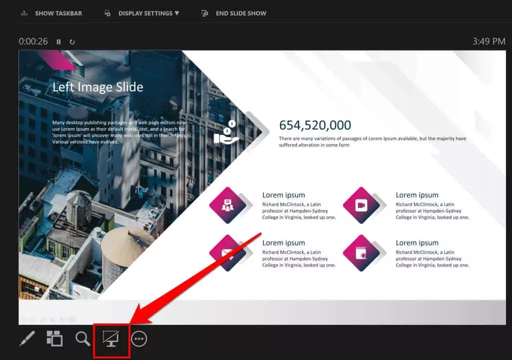 cách hiển thị-đen-trắng-trượt trong powerpoint-8-nén - Help Desk Geek Cách hiển thị Slide đen hoặc trắng trong PowerPoint hình 8