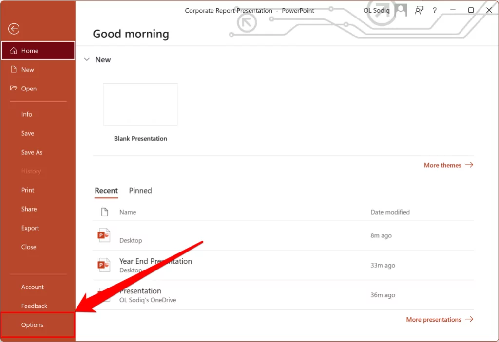 cách hiển thị-đen-trắng-trượt trong powerpoint-11-nén - Help Desk Geek Cách hiển thị Slide đen hoặc trắng trong PowerPoint ảnh 11