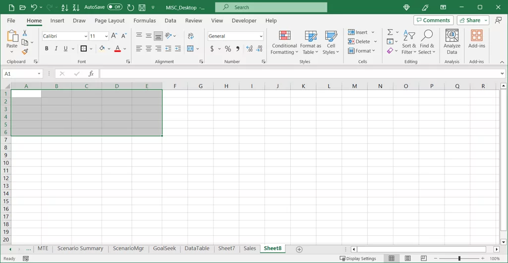 cách xóa hoặc xóa bảng trong Microsoft-Excel-2 được nén - Help Desk Geek Cách xóa hoặc xóa bảng trong Microsoft Excel hình 2