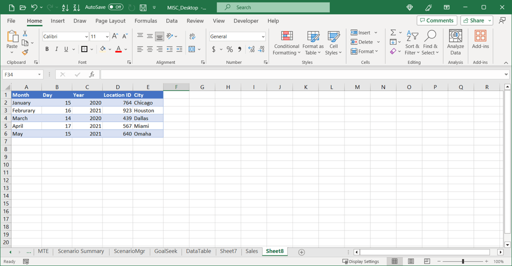 cách xóa hoặc xóa bảng trong microsoft-excel-11 được nén - Help Desk Geek Cách xóa hoặc xóa bảng trong Microsoft Excel hình 11