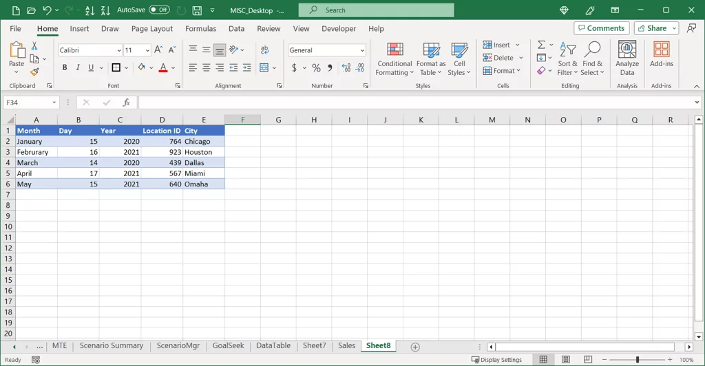 cách xóa hoặc xóa bảng trong microsoft-excel-11 được nén - Help Desk Geek Cách xóa hoặc xóa bảng trong Microsoft Excel hình 11