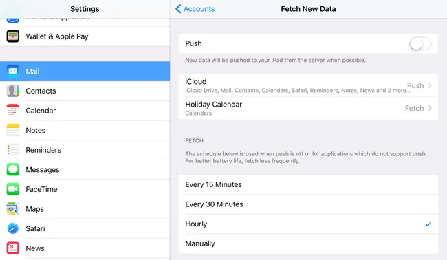 vô hiệu hóa tính năng đẩy thư - Mẹo công nghệ trực tuyến Phương pháp 7 – Vô hiệu hóa hình ảnh Push in Mail