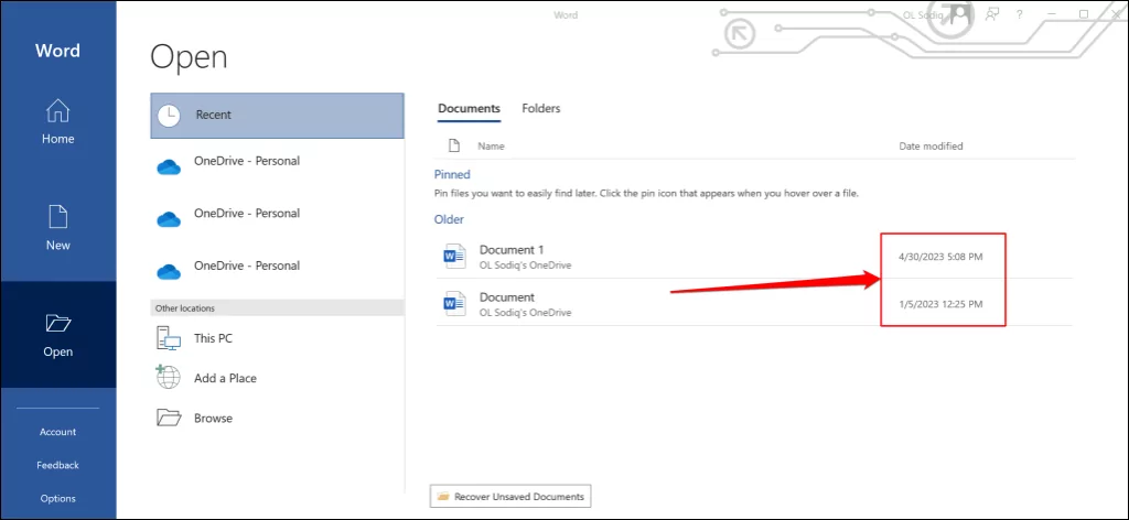 cách xem khi-một-microsoft-word-document-được tạo-hoặc-sửa-trong-windows-15-được nén - Help Desk Geek Cách nhận biết khi nào tài liệu Microsoft Word được tạo hoặc sửa đổi trong Windows image 15