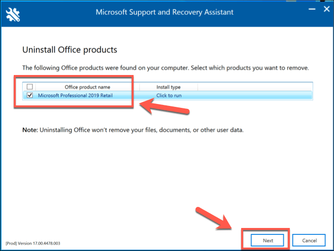 Office-Remover-Remove-Office - Bộ phận trợ giúp Geek Cách gỡ cài đặt Microsoft Teams khi nó liên tục cài đặt lại Hình 14