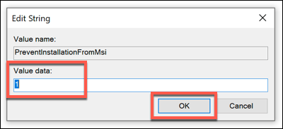 Windows-Regedit-String-Value - Bộ phận trợ giúp Geek Cách gỡ cài đặt Microsoft Teams khi nó liên tục cài đặt lại Hình 11