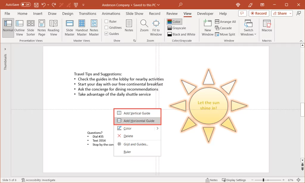 cách thay đổi lề-slide-and-text-margins-in-powerpoint-2 - Help Desk Geek Cách thay đổi lề slide và văn bản trong PowerPoint hình 3
