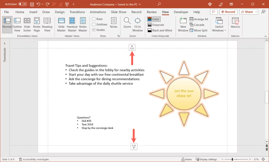 cách thay đổi lề-slide-and-text-margins-in-powerpoint-4 - Help Desk Geek Cách thay đổi lề slide và văn bản trong PowerPoint hình 5