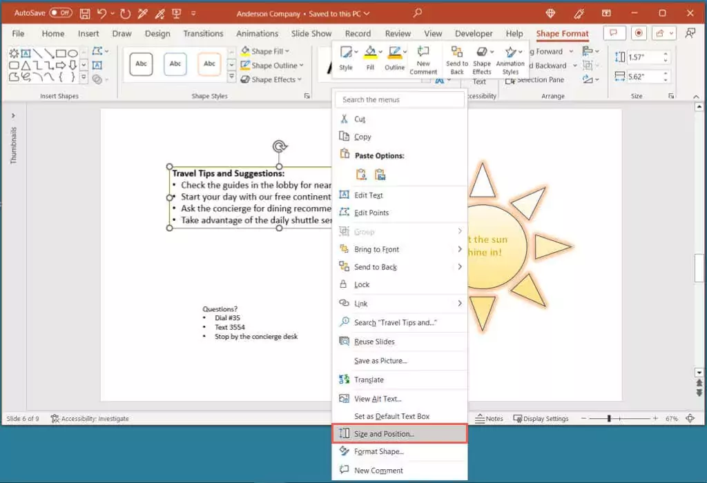 cách thay đổi-slide-and-text-margins-in-powerpoint-7-nén - Help Desk Geek Cách thay đổi lề slide và văn bản trong PowerPoint hình 8