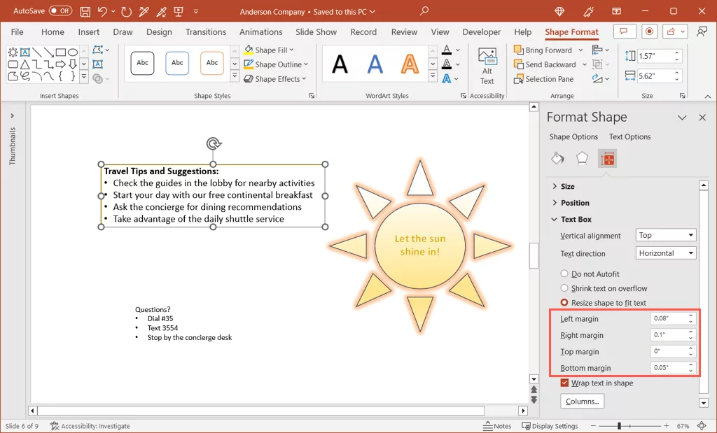 cách thay đổi-slide-and-text-margins-in-powerpoint-8-nén - Help Desk Geek Cách thay đổi lề slide và văn bản trong PowerPoint hình 9