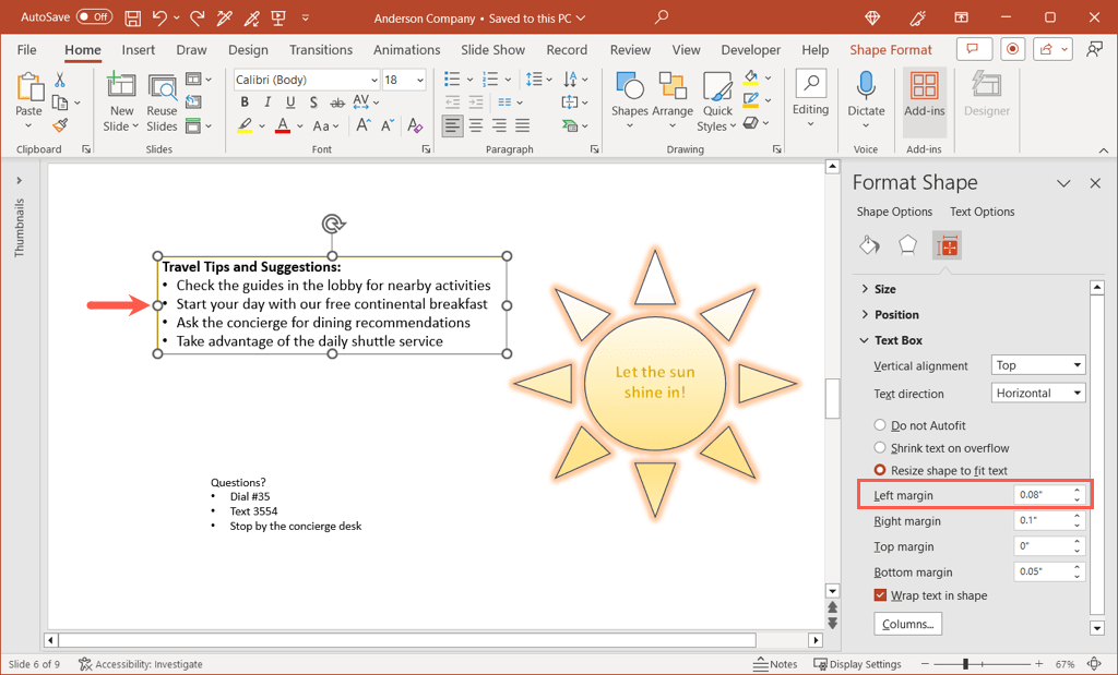 cách thay đổi-slide-and-text-margins-in-powerpoint-9-nén - Help Desk Geek Cách thay đổi lề slide và văn bản trong PowerPoint hình 10